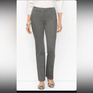 Talbots Women's Classic soho Gray Straight Leg Pants 20wp
